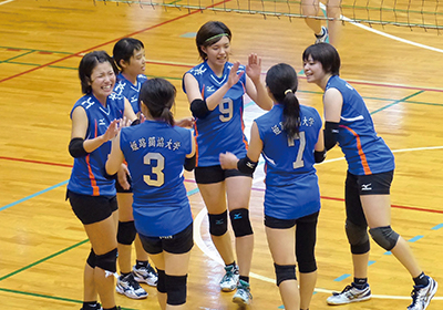 女子バレーボール部