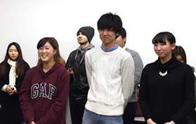 交換留学生送別会 画像1