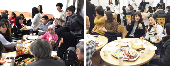 交換留学生送別会 画像1