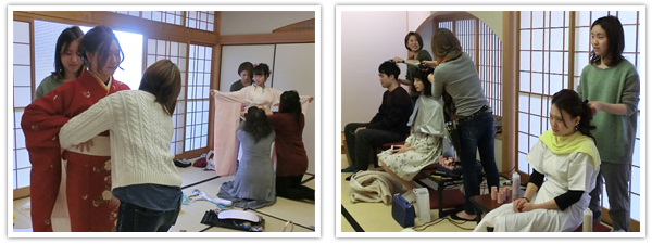 姫路獨協大学 2017年 和装体験