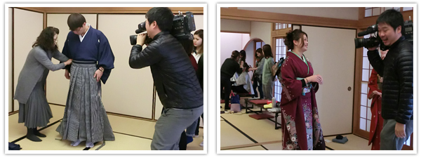 姫路獨協大学 2017年 和装体験
