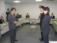 表彰式の様子 表彰式の様子