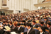 昨年の入学式の様子 昨年の入学式の様子