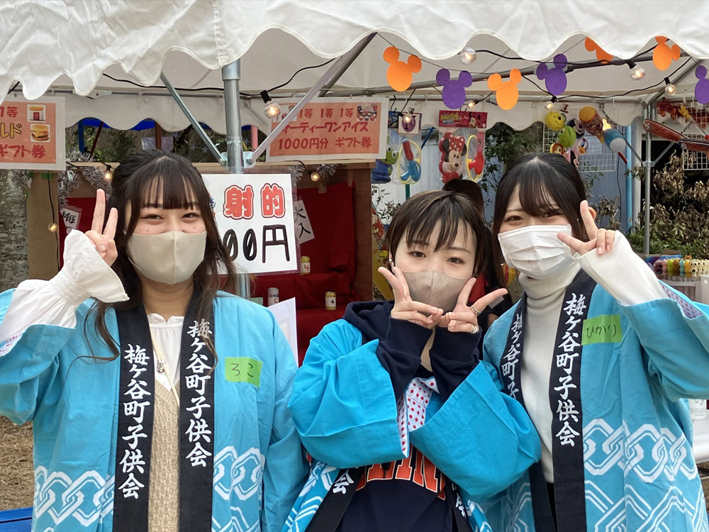 【COLORS】梅ヶ谷町子ども会主催の「秋まつり」に参加