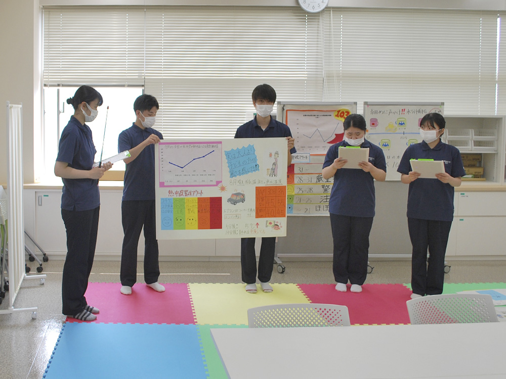 保健師を目指す学生の集大成