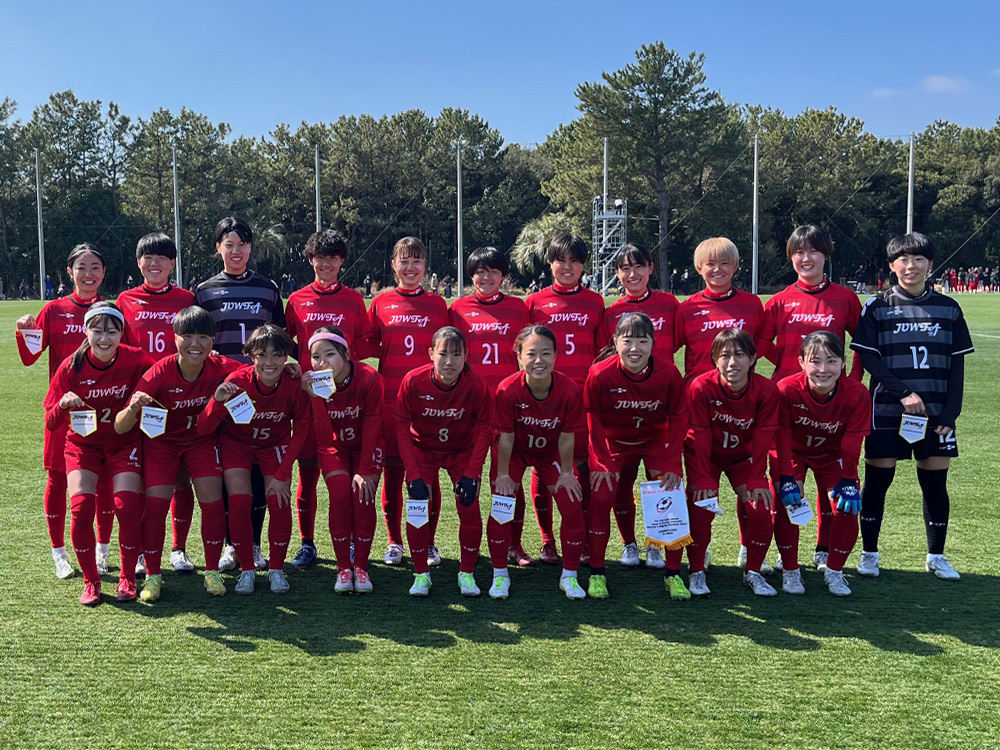 女子サッカー部監督と主将が全日本大学女子サッカー連盟の選抜メンバーに選出されました